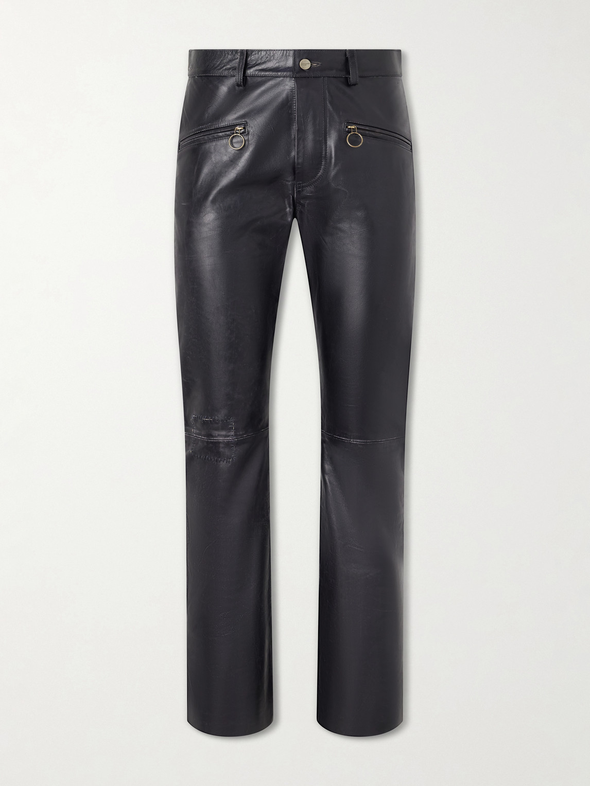 Enfants Riches Déprimés - Wicked Game Flared Leather Trousers