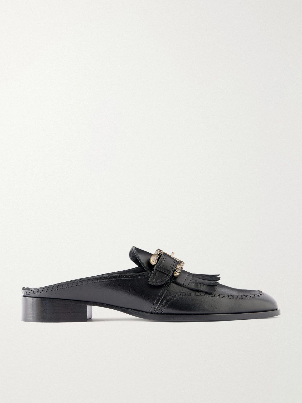 Enfants Riches Deprimes Oxford Leather Loafers In Black
