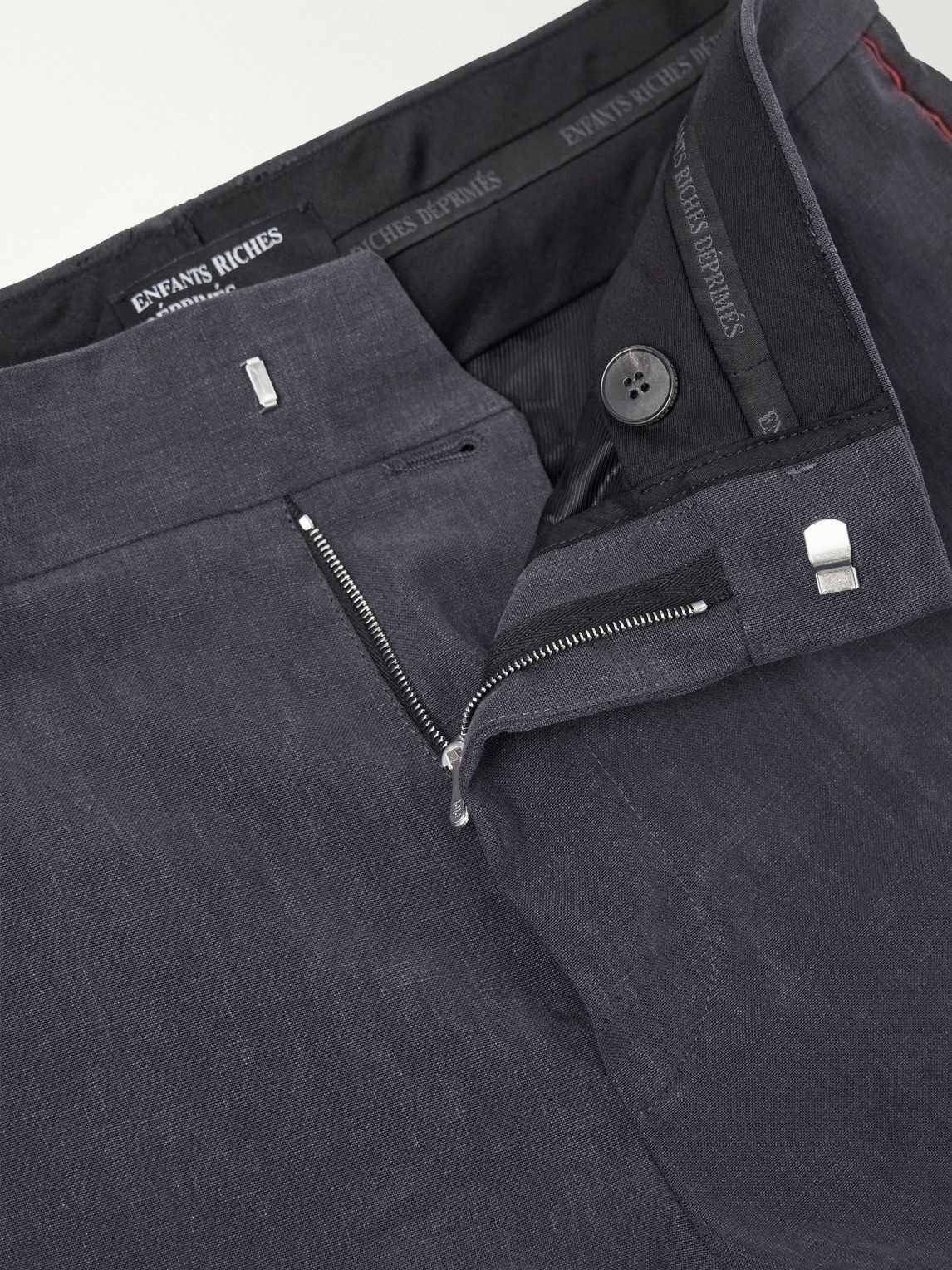 Enfants Riches Déprimés - Henri'S Everyday Straight-Leg Linen Trousers