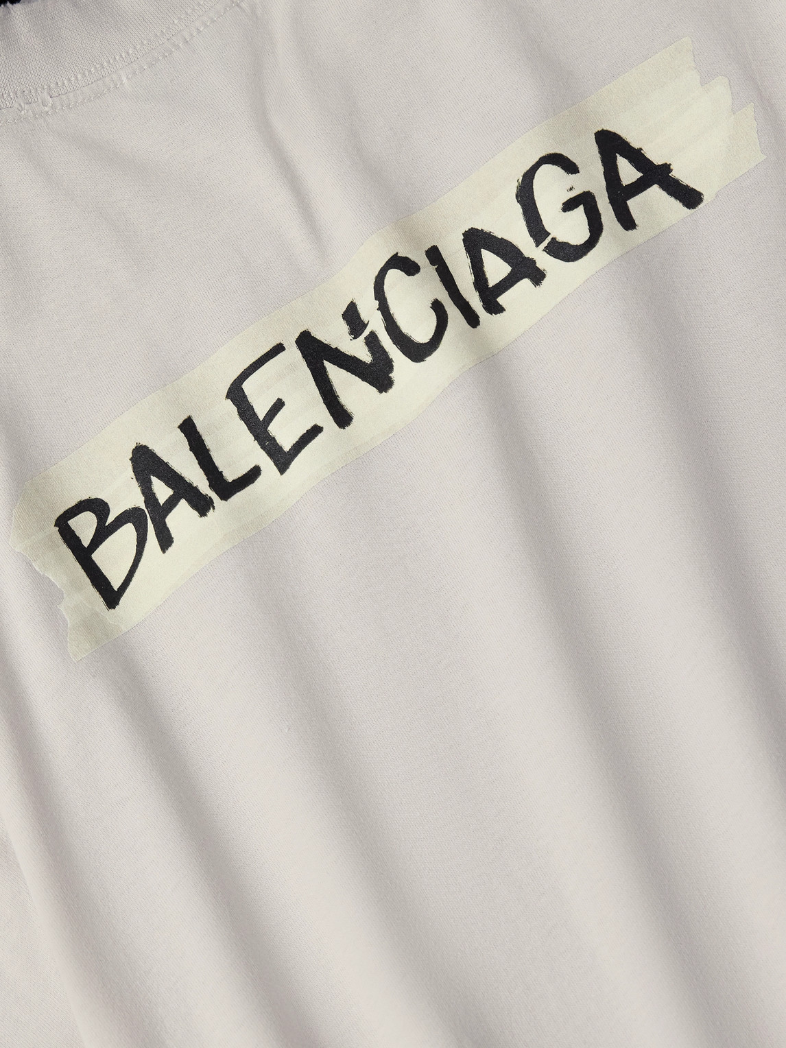Oversized Logo-Print Cotton-Jersey T-Shirt