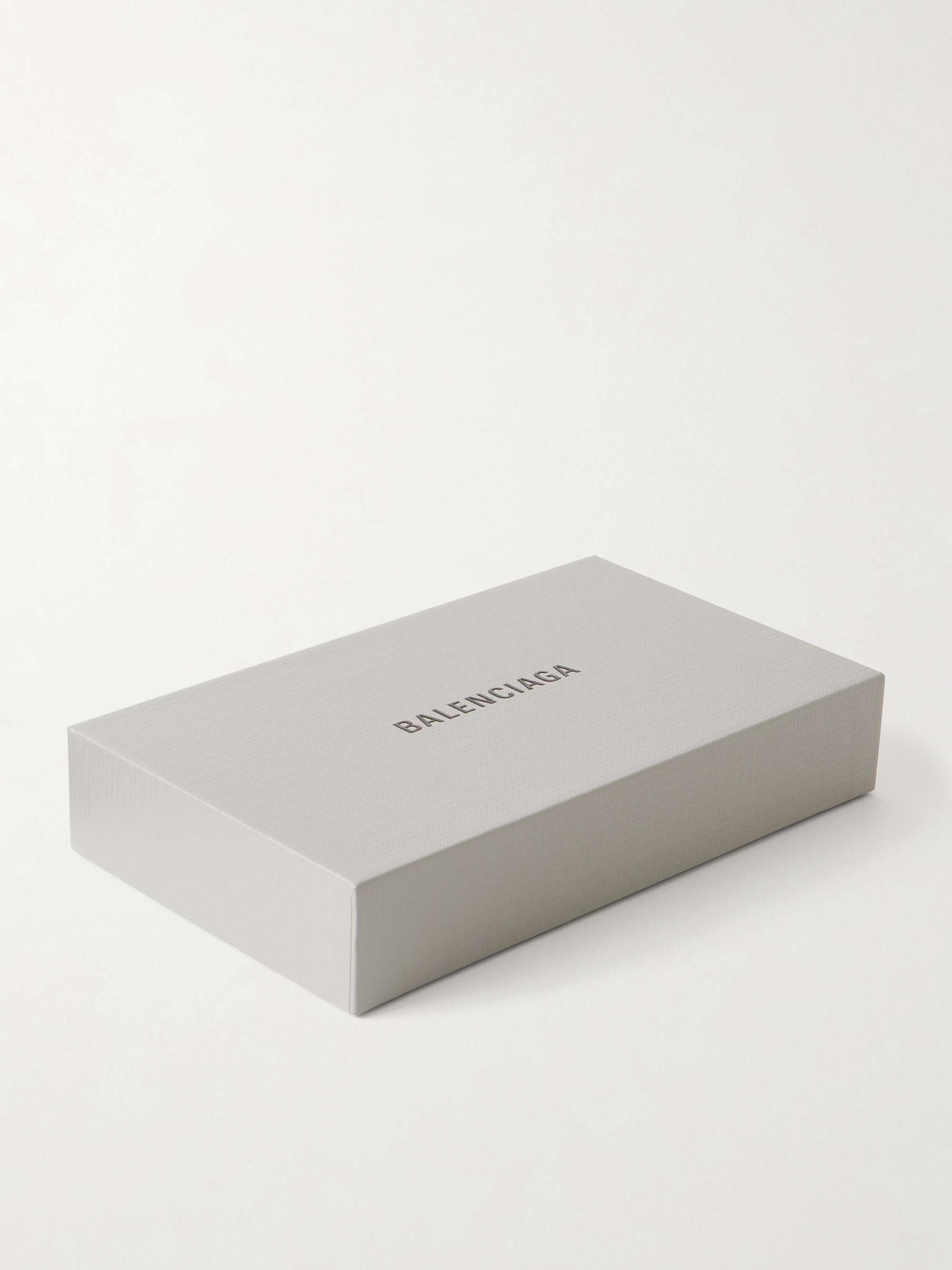 BALENCIAGA Keyring Snack Printed Leather Pouch for Men | MR PORTER