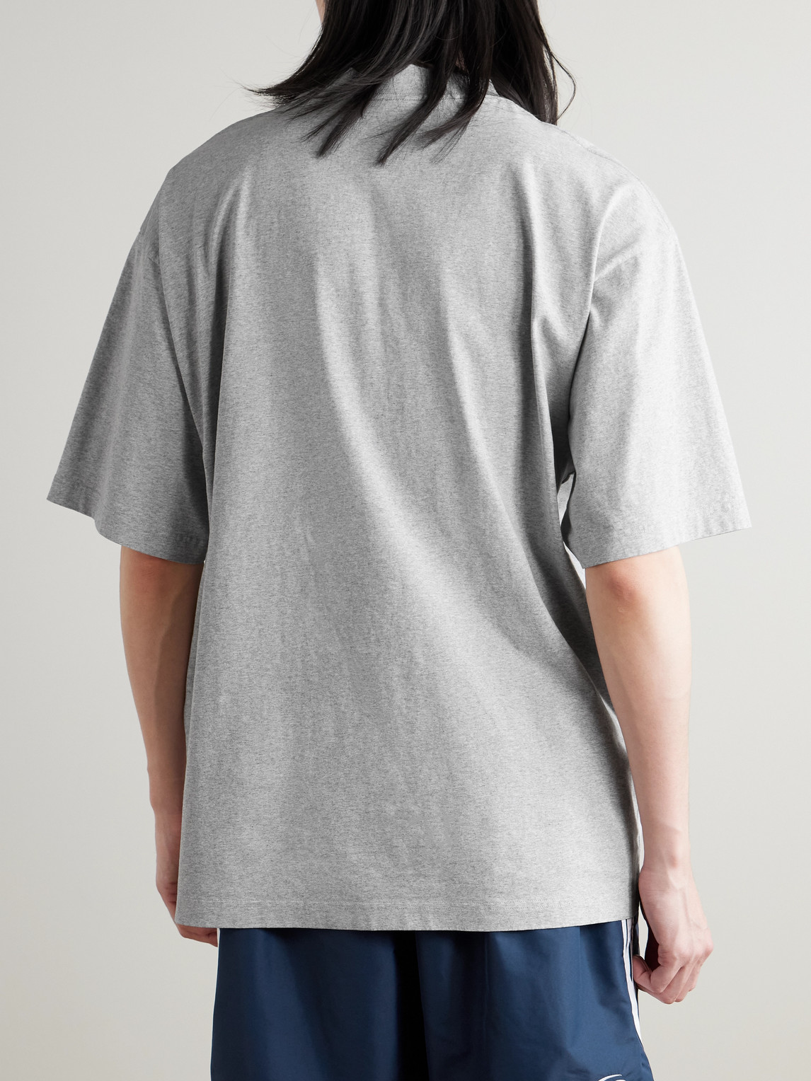 Logo-Embroidered Cotton-Jersey T-Shirt