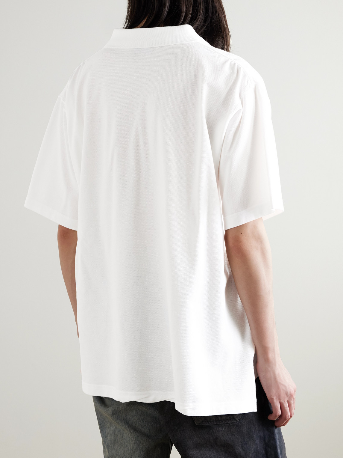 Logo-Embroidered Cotton-Piqué Polo Shirt