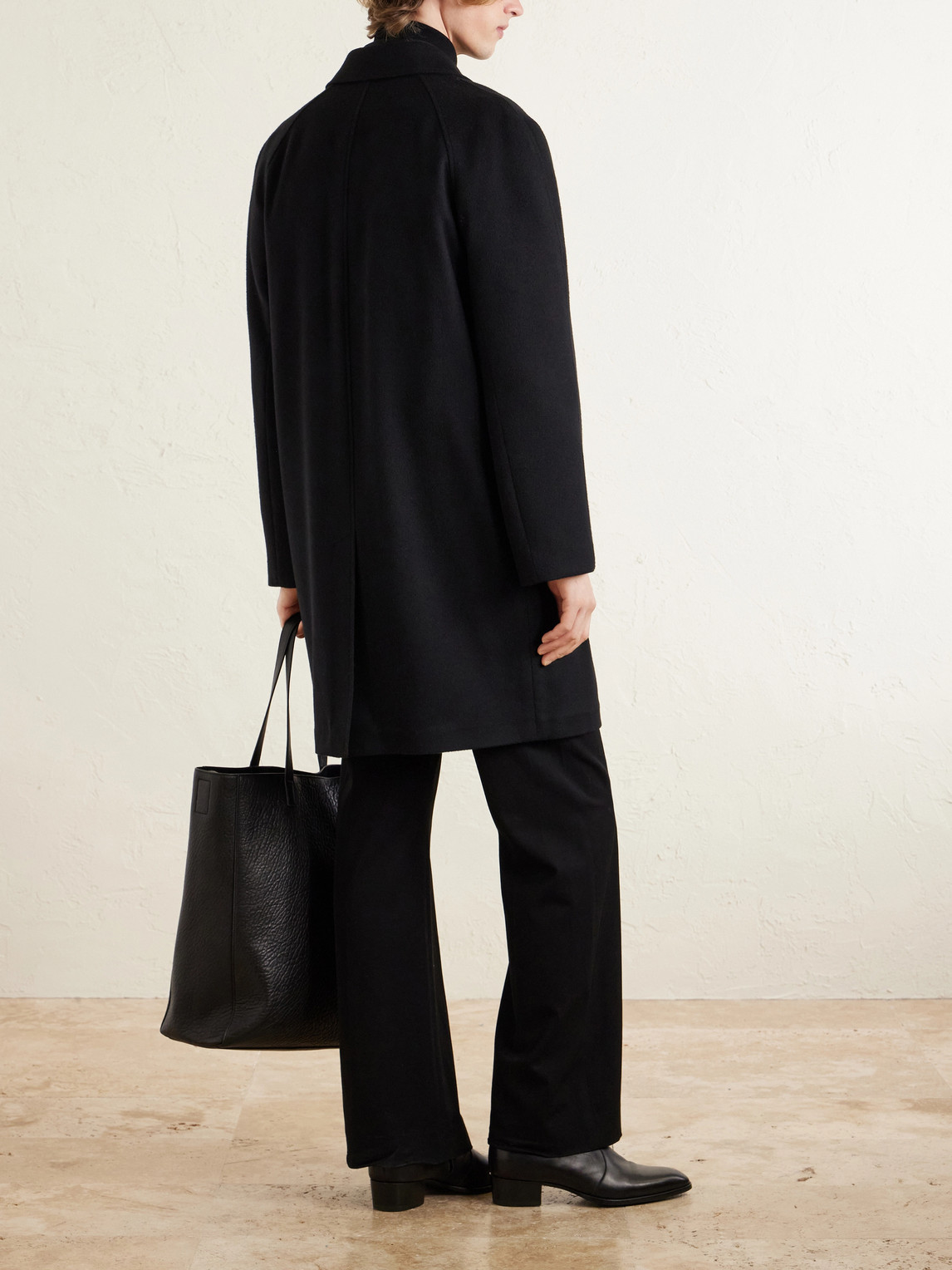  Saint Laurent - Cashmere Coat - Men - Blue - It 48 