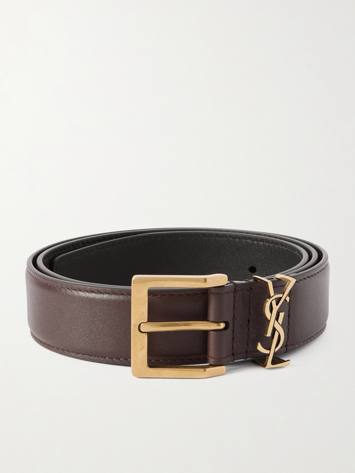 Saint Laurent 3cm Leather Belt - Men
