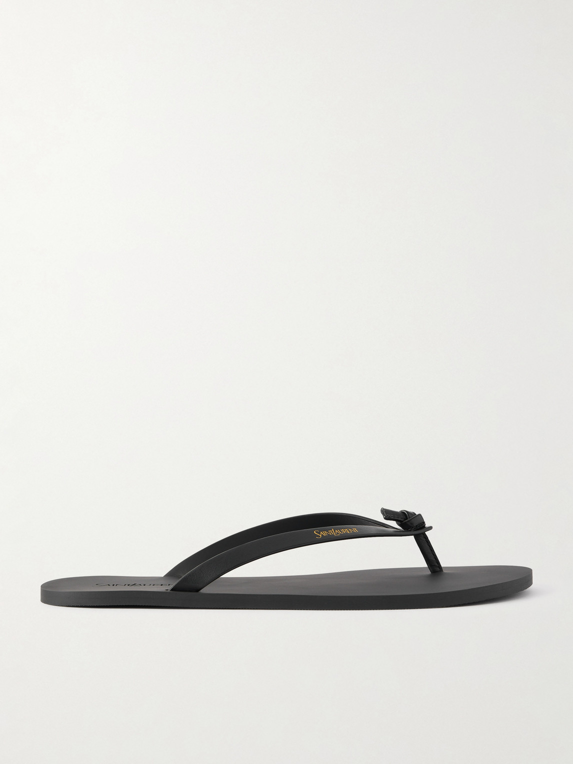 Saint Laurent San Maine Logo-Print Leather Sandals - Men