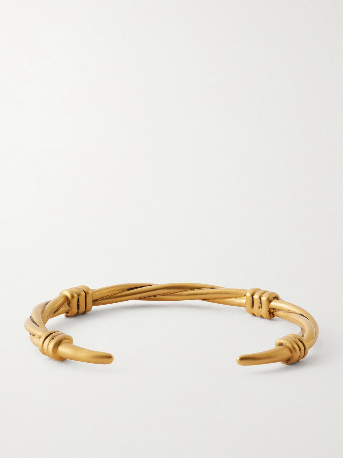  Saint Laurent - Gold-tone Cuff - Men - Gold - S 