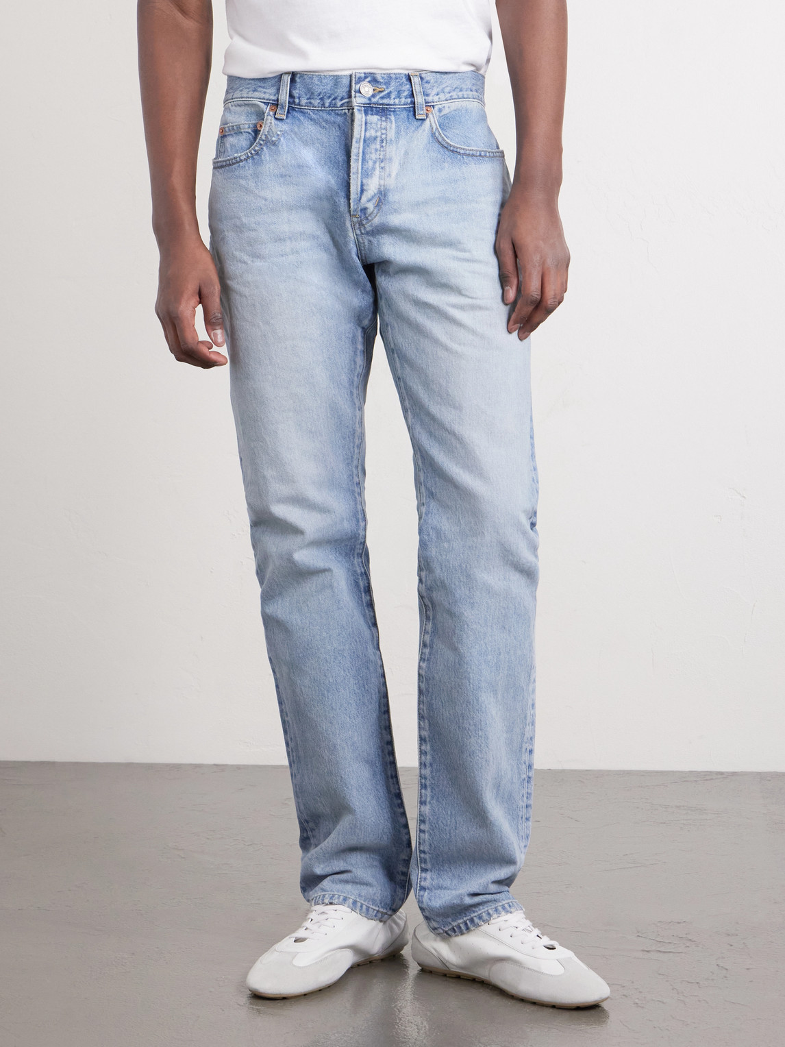 Straight-Leg Organic Jeans