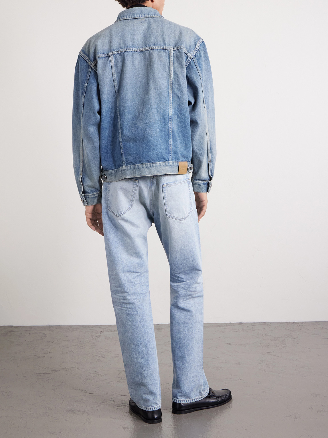  Saint Laurent - Denim Trucker Jacket - Men - Blue - It 48 
