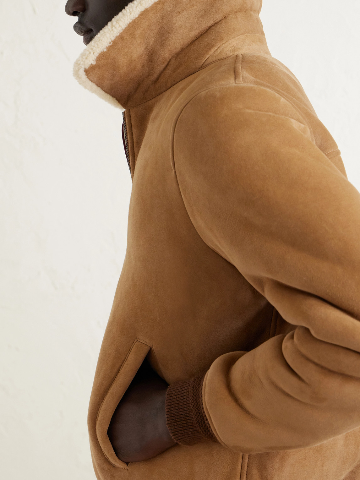 Shearling Blouson Jacket