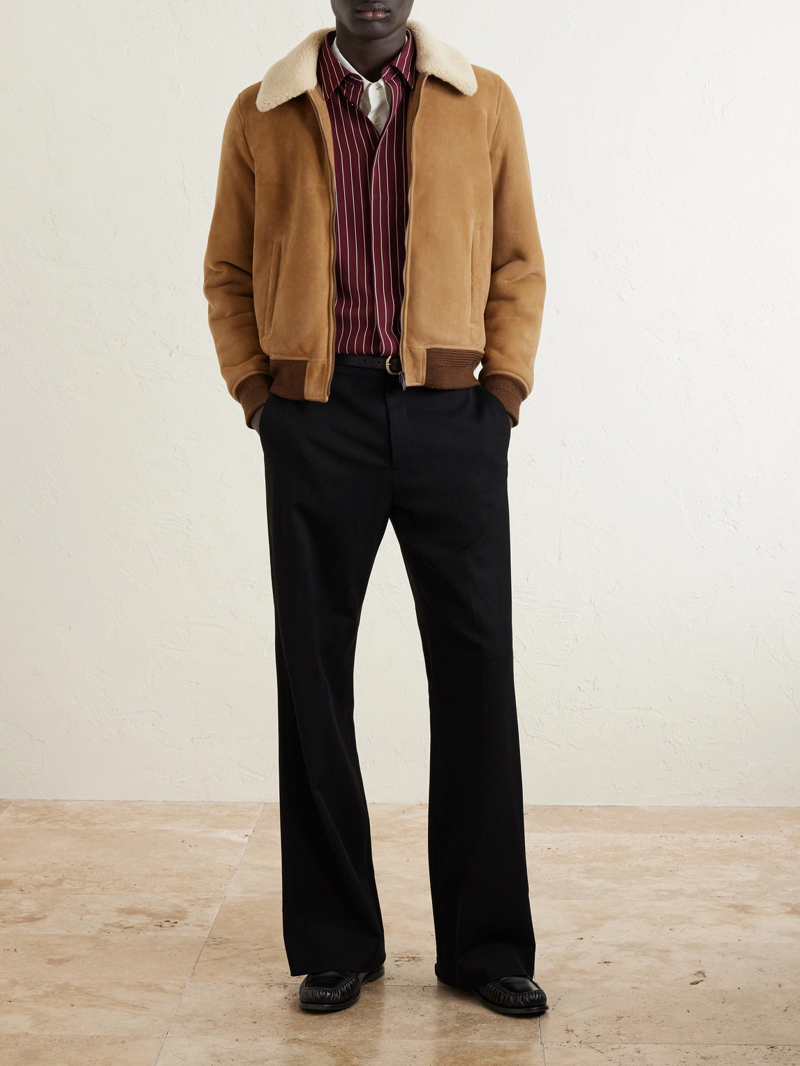 Shearling Blouson Jacket