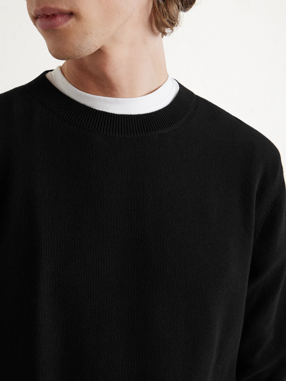  Saint Laurent - Cotton Sweater - Men - Black - M 