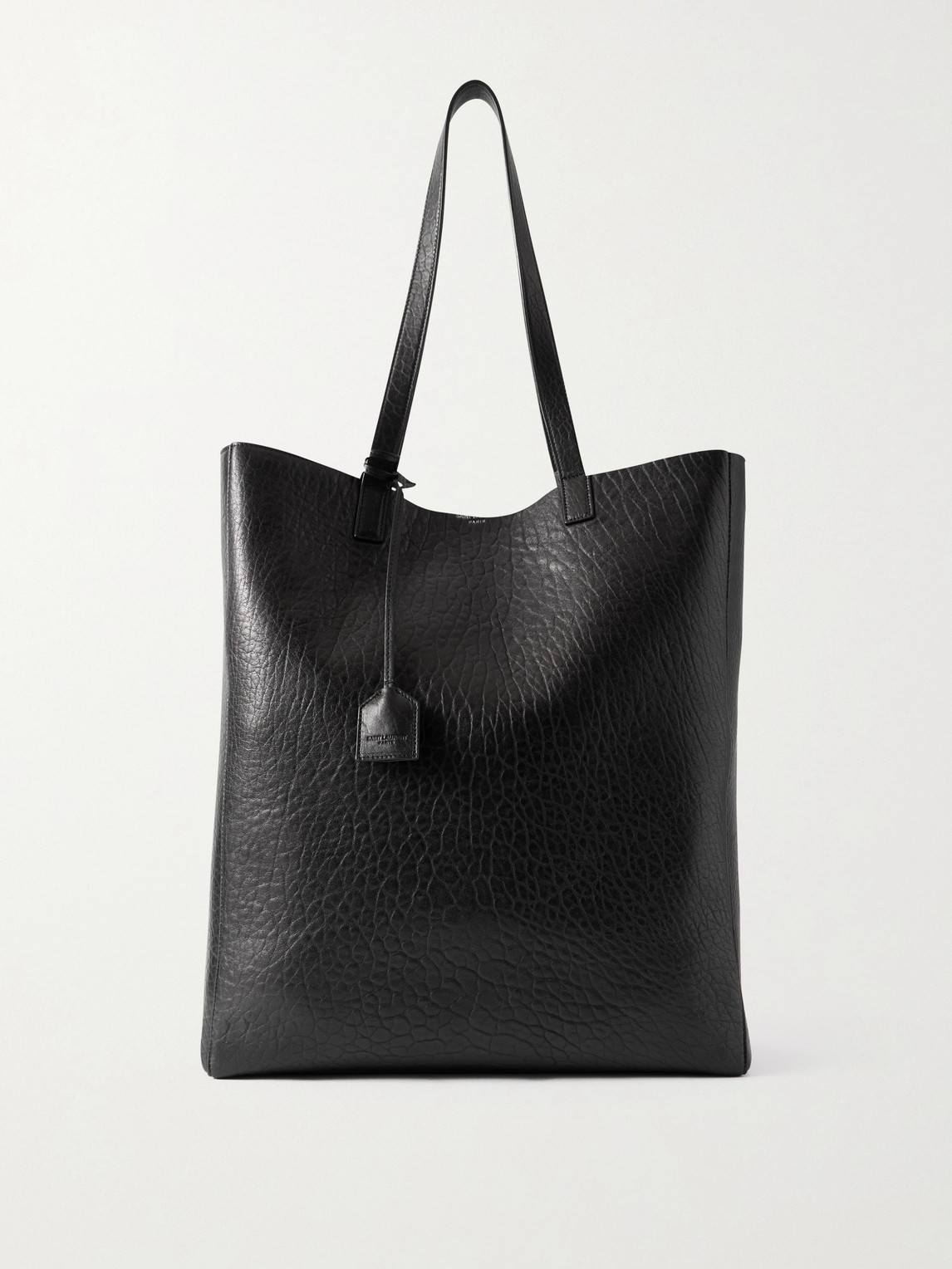 Saint Laurent Full-Grain Leather Tote Bag - Men