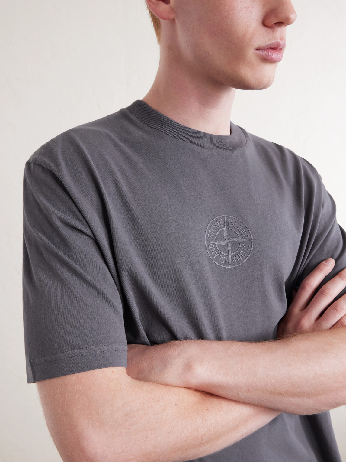 Logo-Detailed Organic Cotton-Jersey T-Shirt