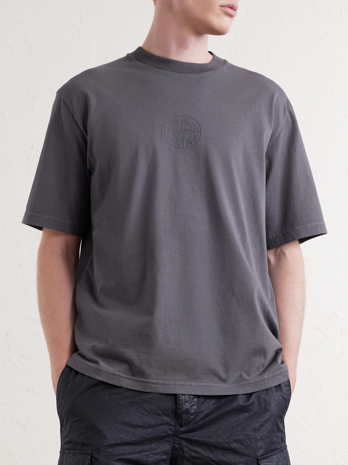 Logo-Detailed Organic Cotton-Jersey T-Shirt
