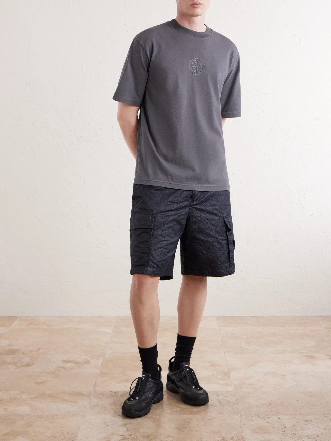 Logo-Detailed Organic Cotton-Jersey T-Shirt