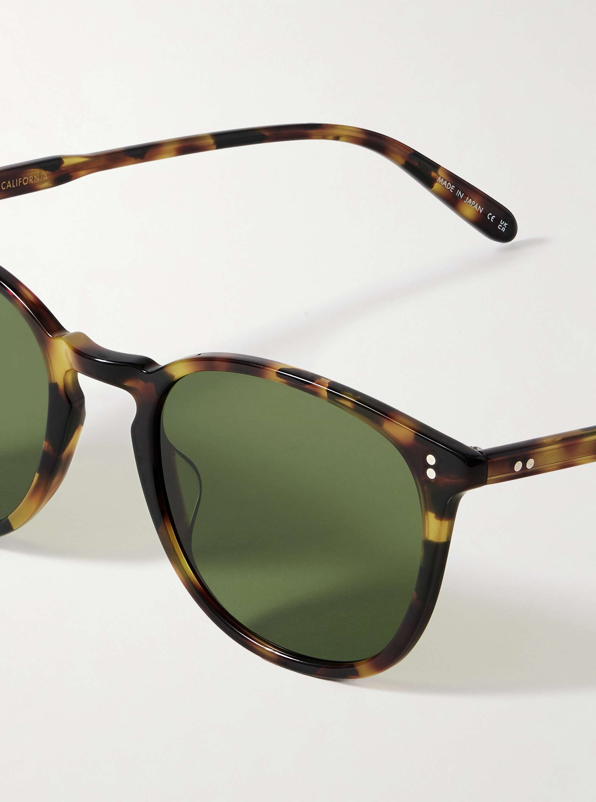 GARRETT LEIGHT CALIFORNIA OPTICAL Kinney Round-Frame Acetate Sunglasses