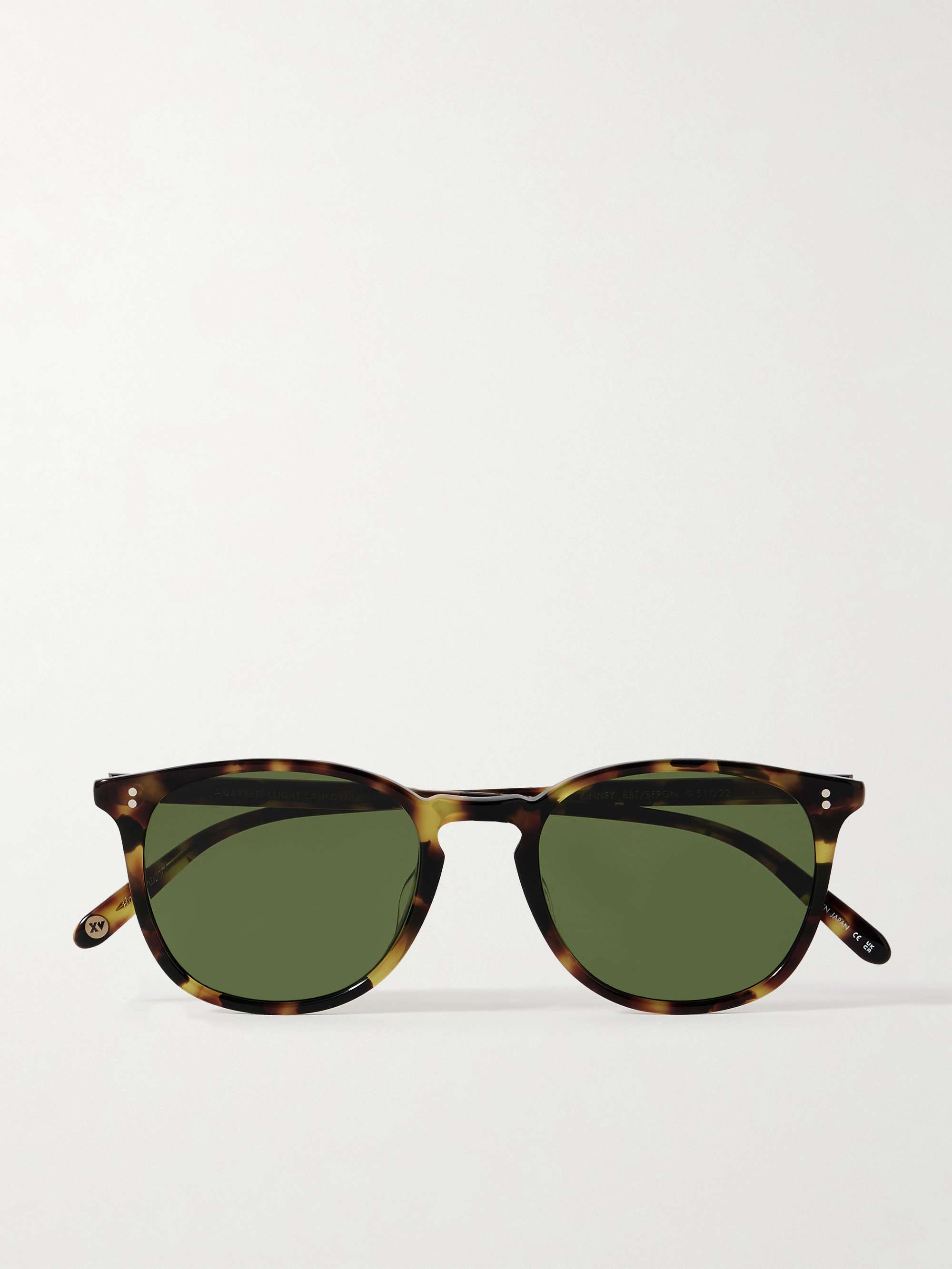 GARRETT LEIGHT CALIFORNIA OPTICAL Kinney Round-Frame Acetate Sunglasses