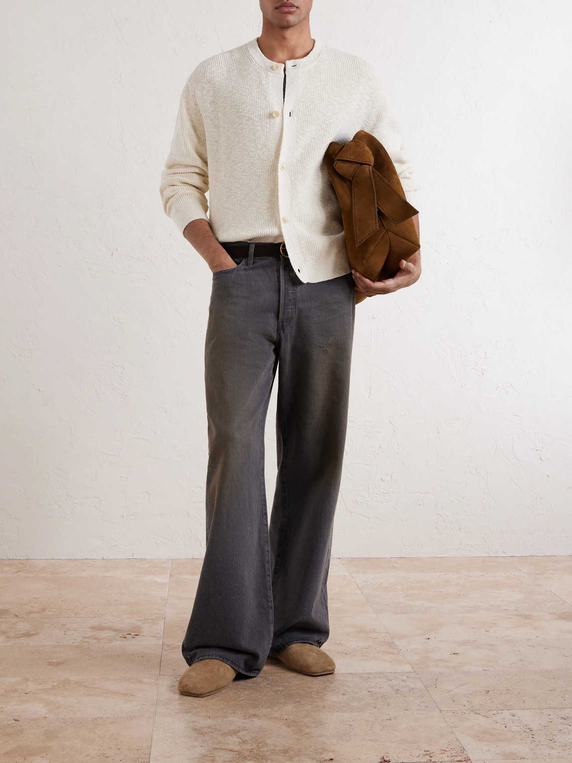Jasper 60028 Ribbed Organic Cotton Cardigan