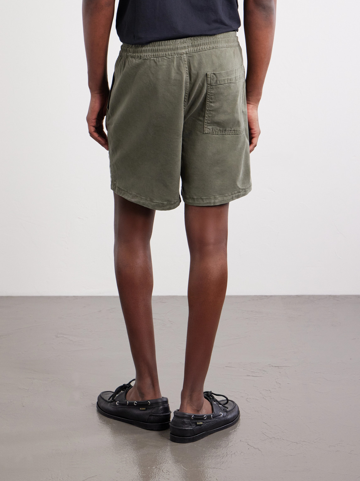  Nn07 - Gregor Straight-leg Tencel™ Lyocell And Lenzing™ Ecovero™-blend Twill Drawstring Shorts - Men - Green - S 
