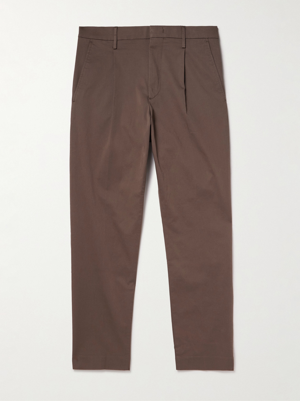 NN07 Bill 1804 Straight-Leg Organic Cotton-Blend Trousers UK/US 34