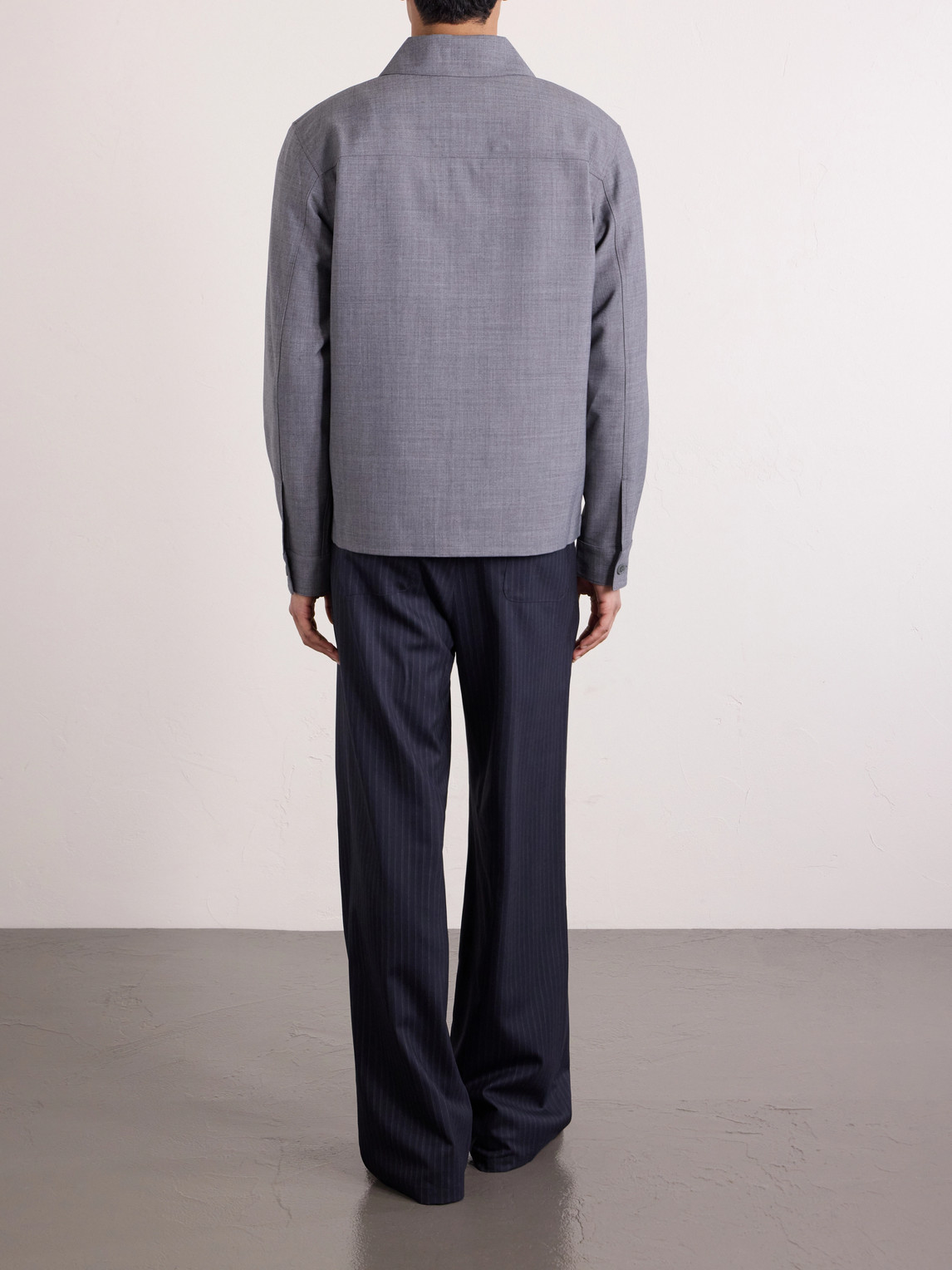  Nn07 - Alban 10037 Zipped Jacket - Men - Gray - S 