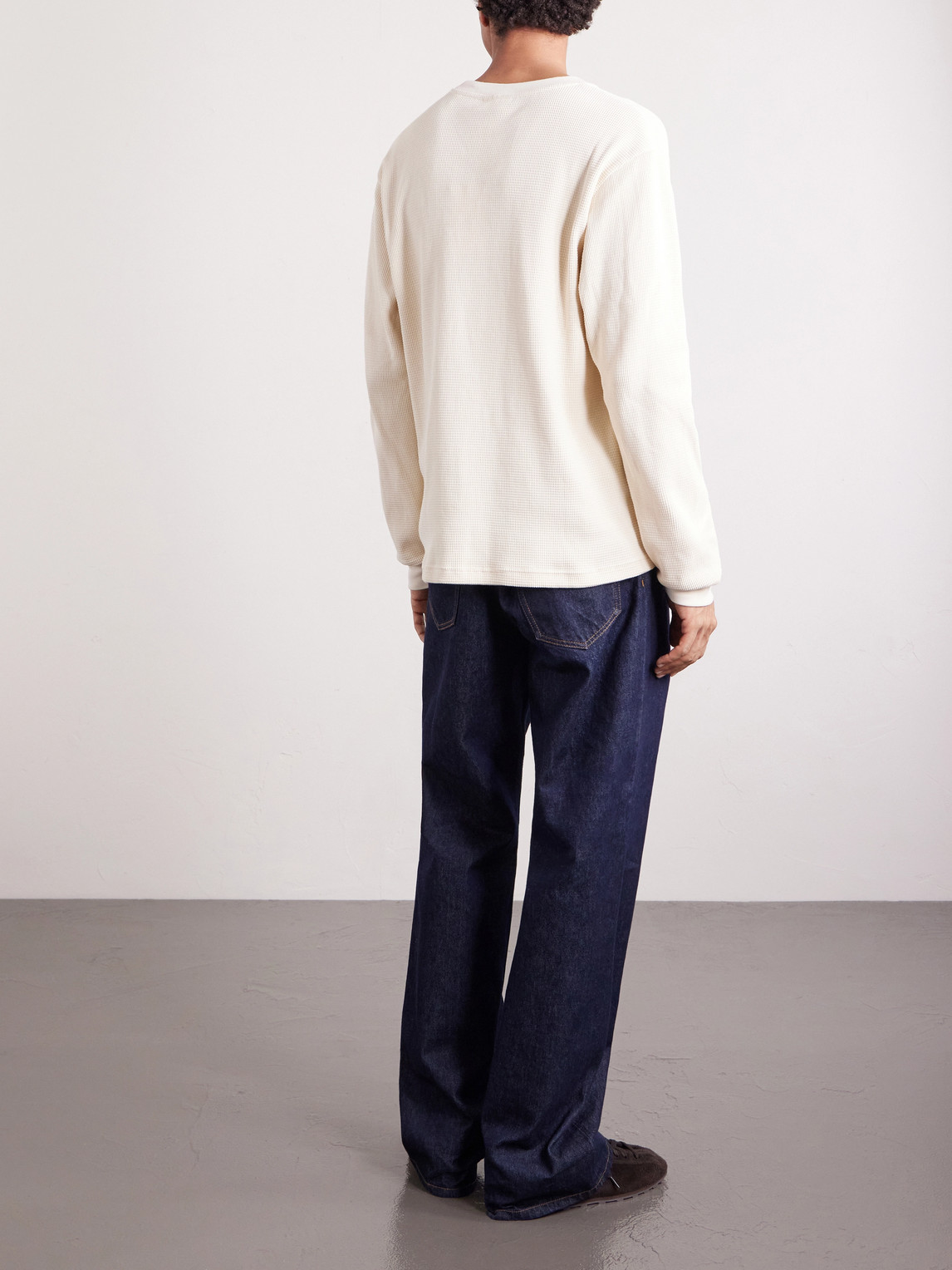 Jett 30035 Waffle-Knit Organic Cotton Sweater