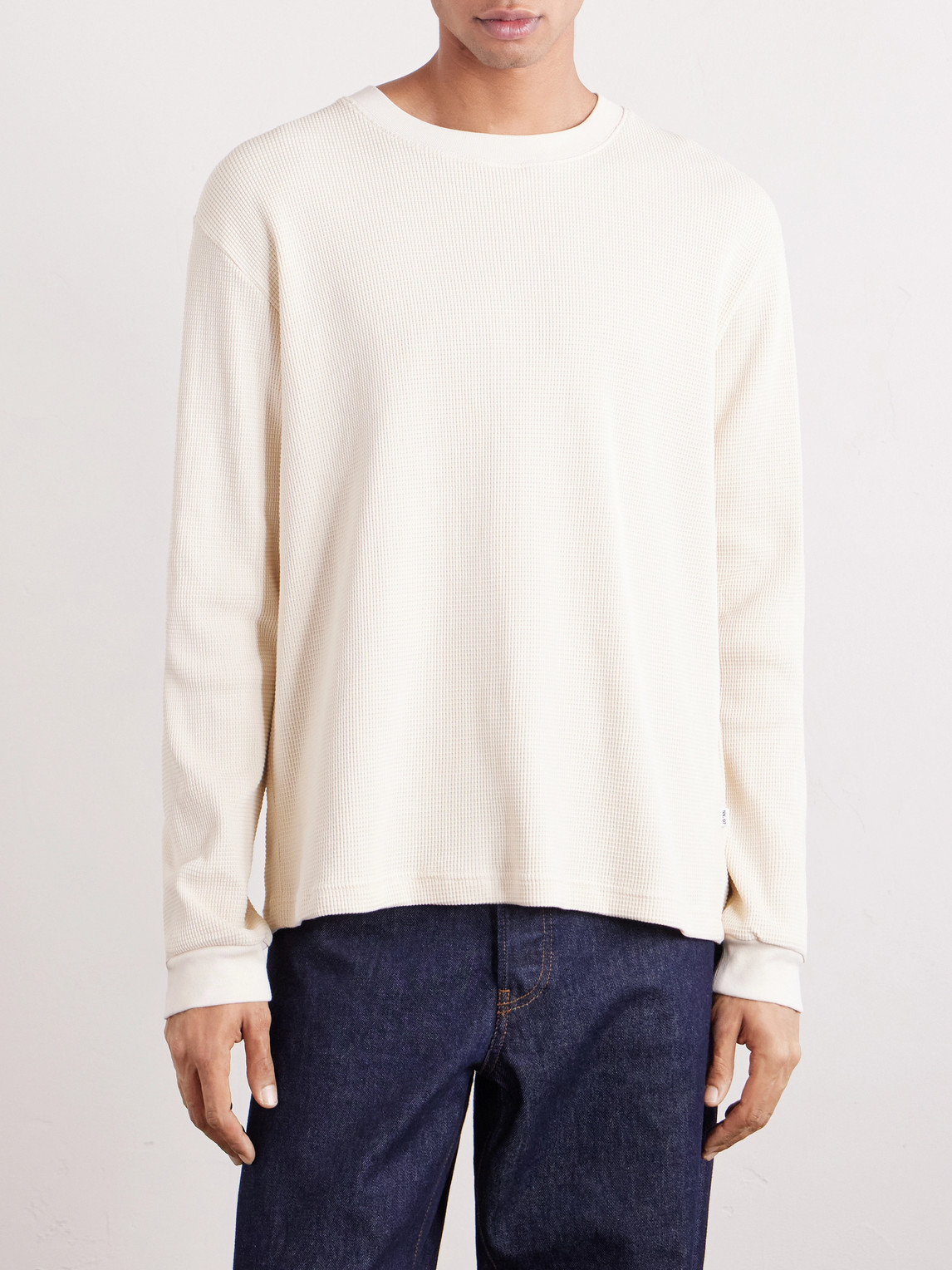 Jett 30035 Waffle-Knit Organic Cotton Sweater