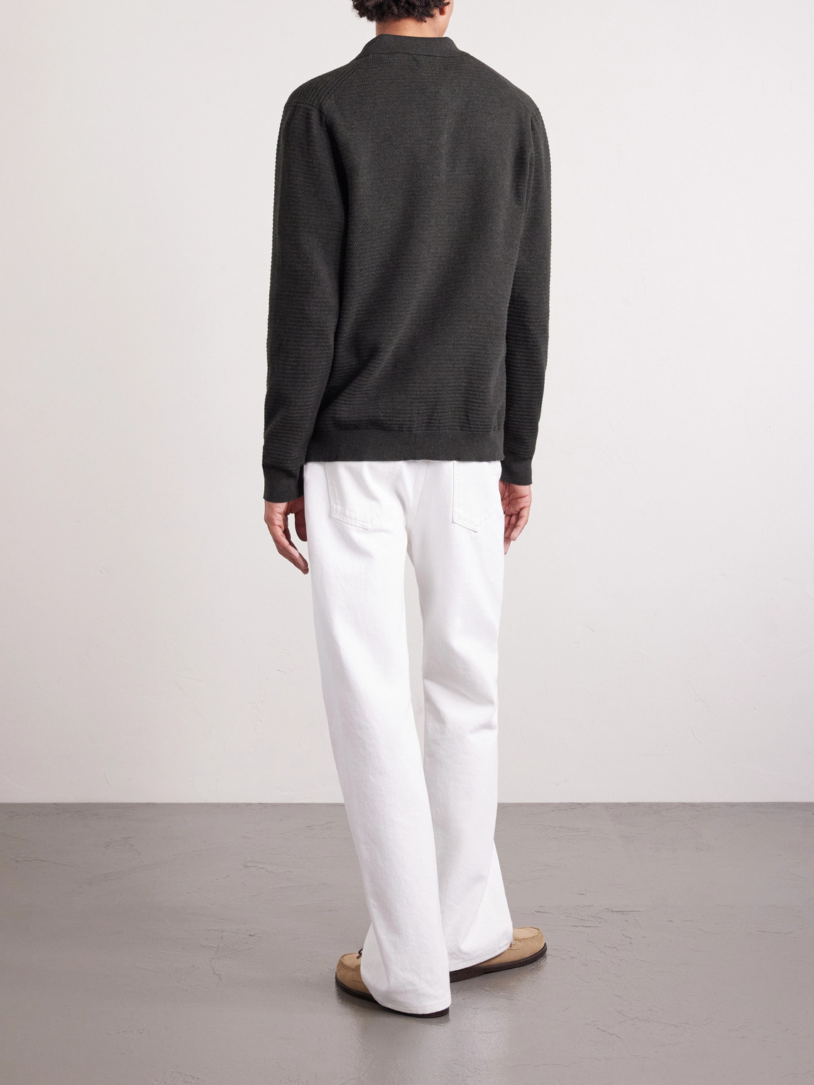 Paul 60019 Ribbed Organic Cotton Polo Shirt