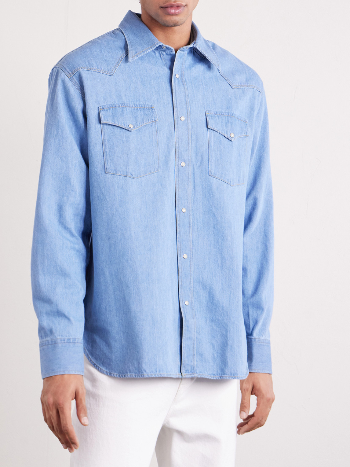 Ricky 50015 Denim Western Shirt