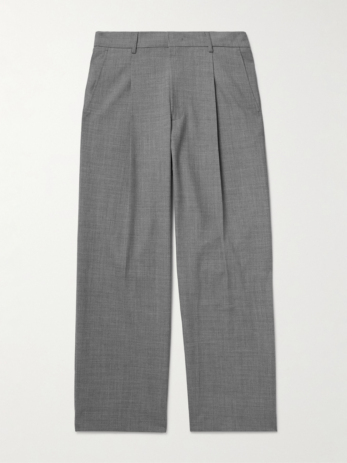 NN07 Kay 10037 Wide-Leg Pleated Woven Trousers UK/US 36