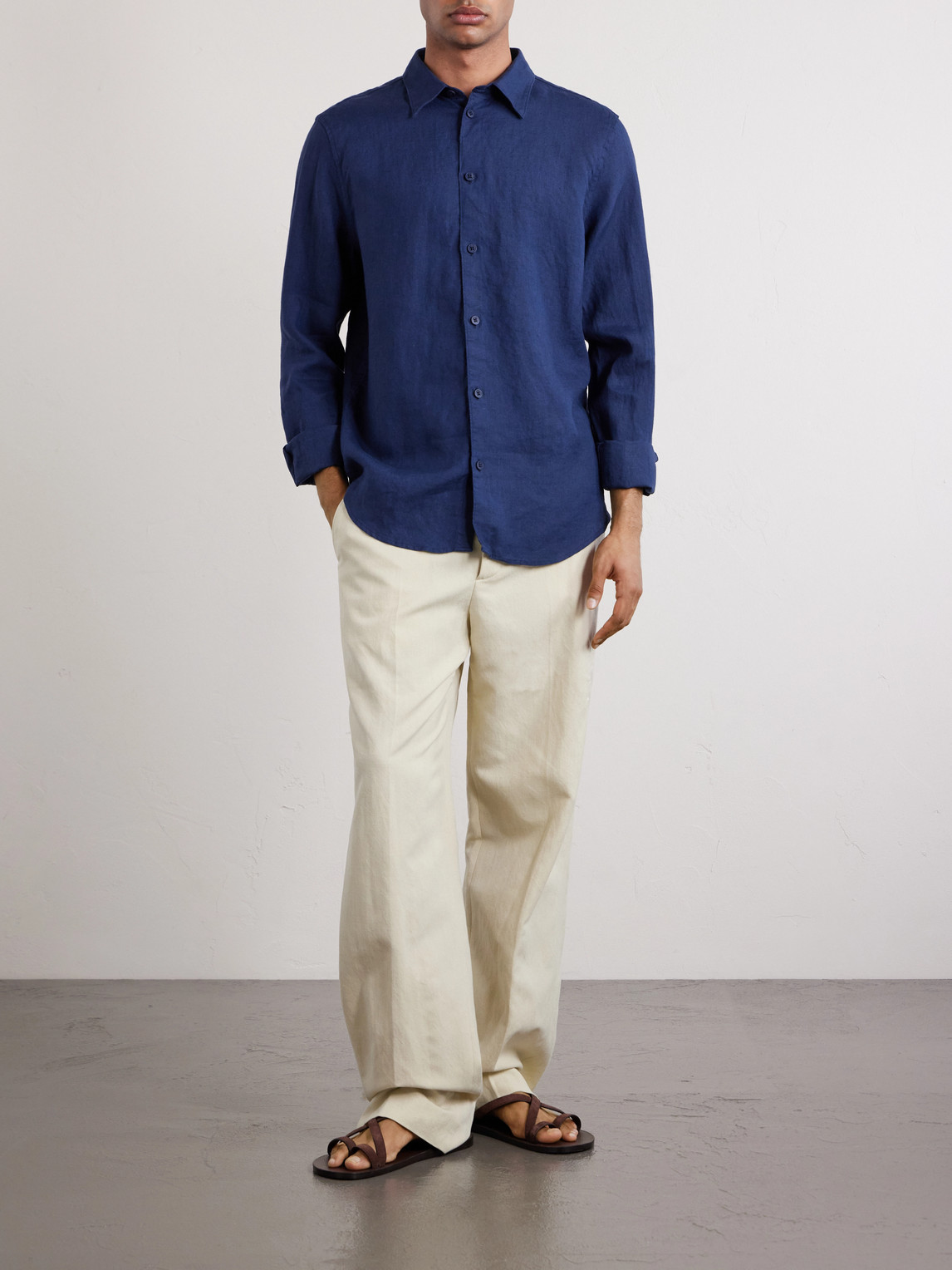 Enzo 5708 Linen Shirt
