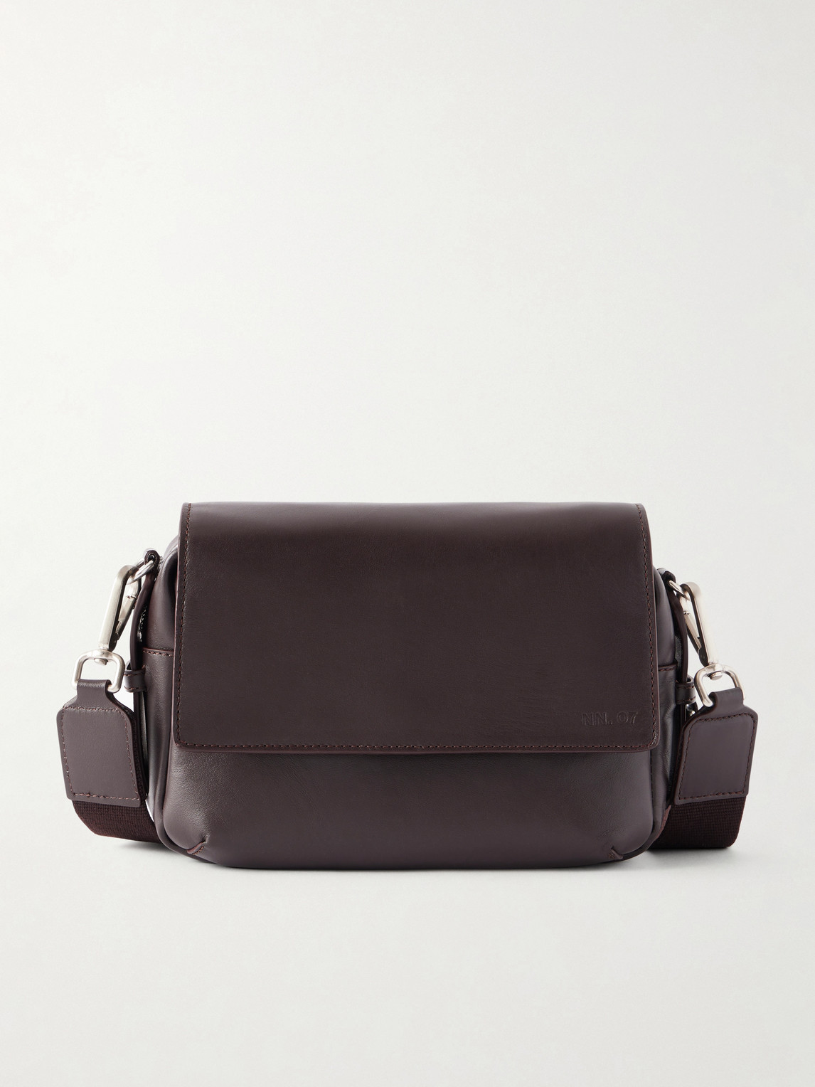 NN07 Port Small Leather Messenger Bag - Men