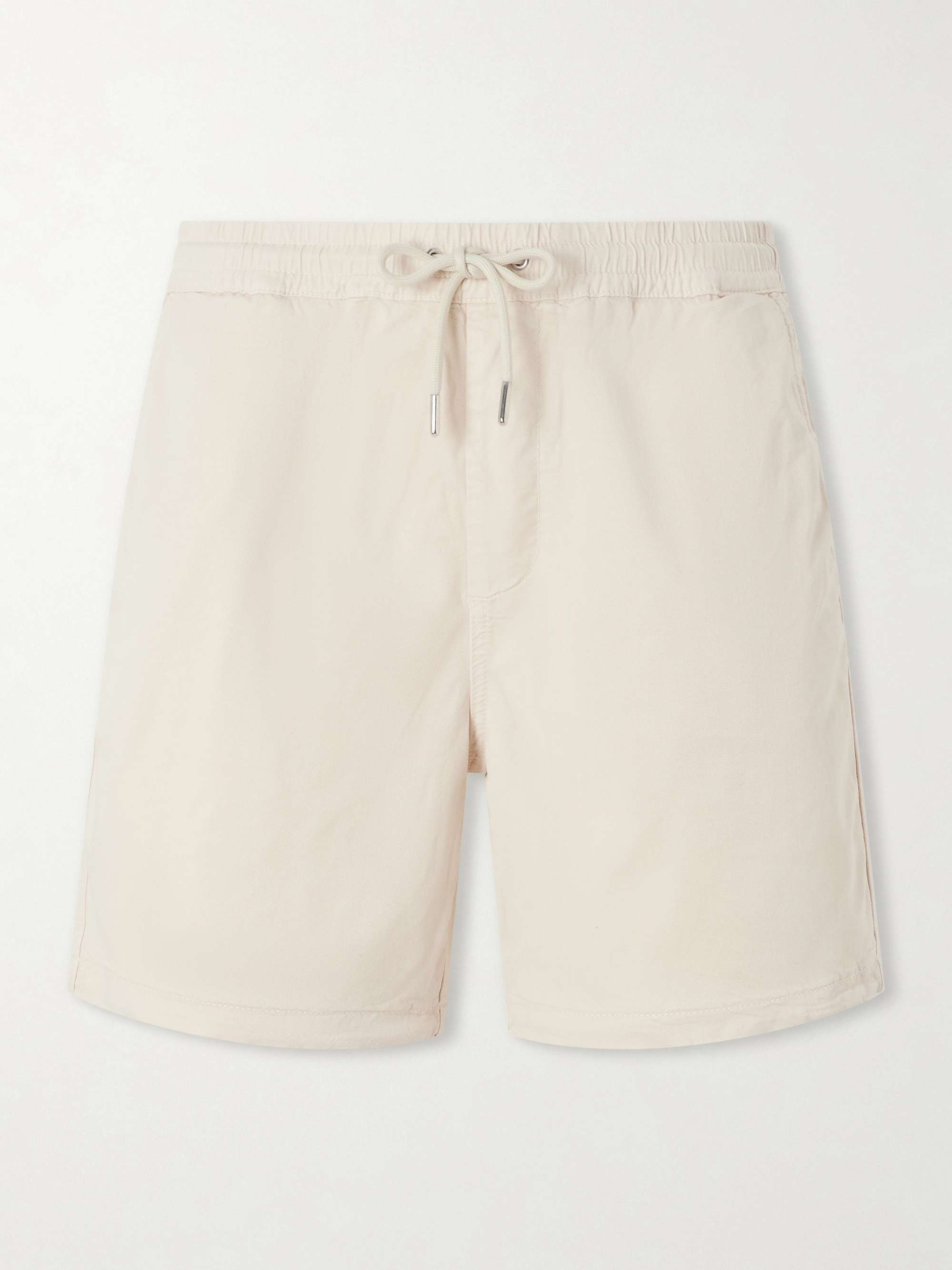 NN07 Gregor Straight-Leg TENCEL™ Lyocell and LENZING™ ECOVERO™-Blend Twill Drawstring Shorts