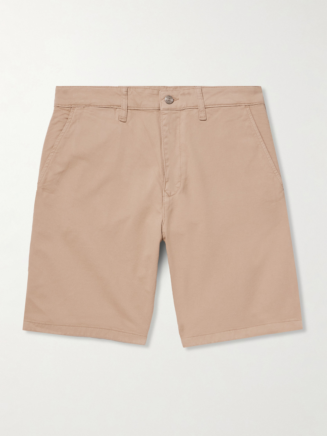 NN07 Aden 1923 Straight-Leg Organic Cotton-Blend Twill Shorts UK/US 33