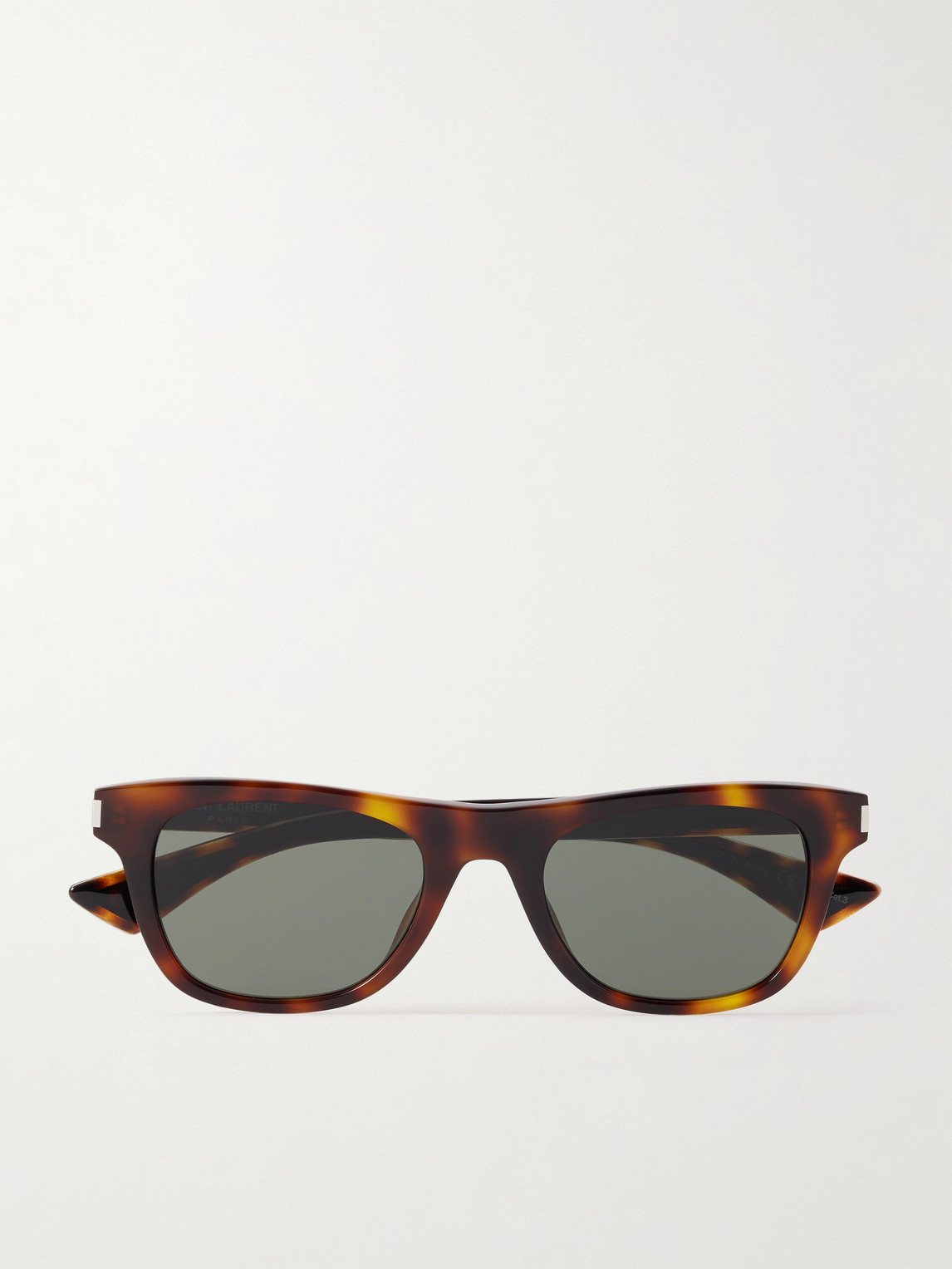Saint Laurent Square-Frame Tortoiseshell Acetate Sunglasses - Men