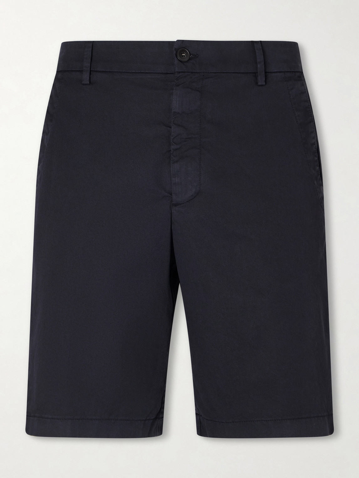 Canali Straight-Leg Stretch Cotton-Blend Shorts - Men