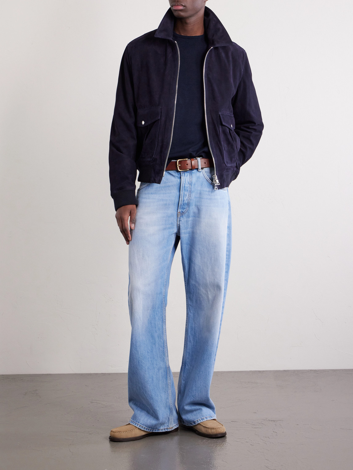 Mr P. - Suede Blouson Jacket