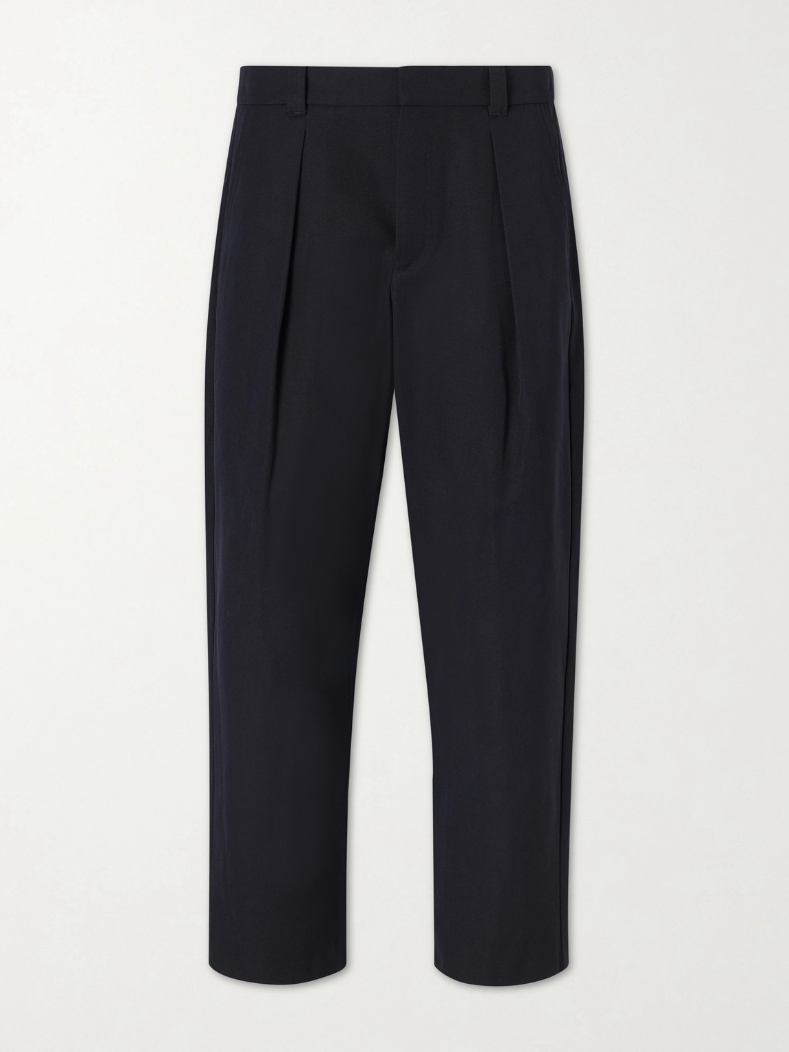 A.P.C. Renato Straight-Leg Pleated Twill Trousers IT 50