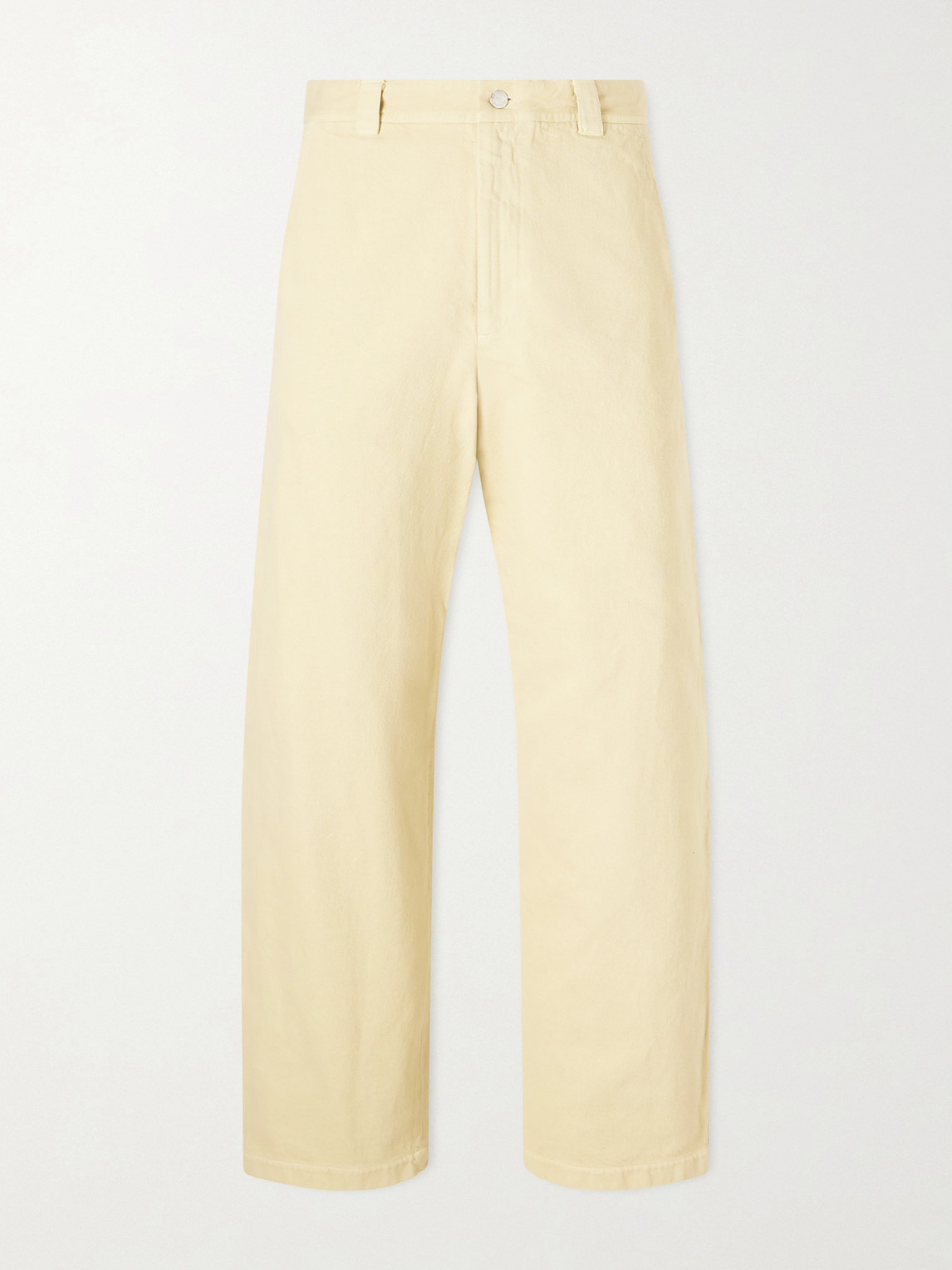 A.P.C. Ville Cropped Straight-Leg Cotton-Gabardine Chinos IT 46