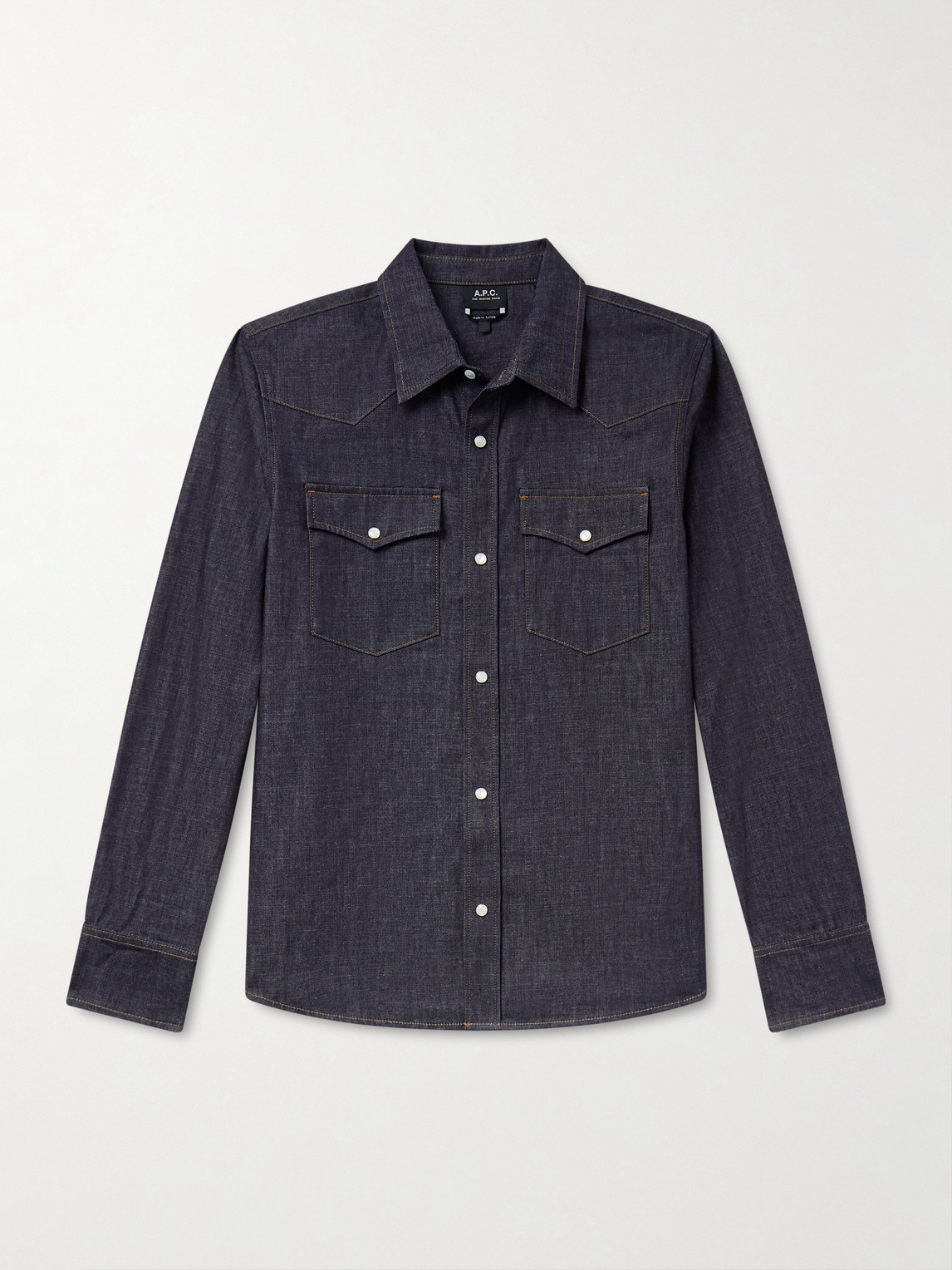 A.P.C. Organic Cotton-Chambray hirt - Men