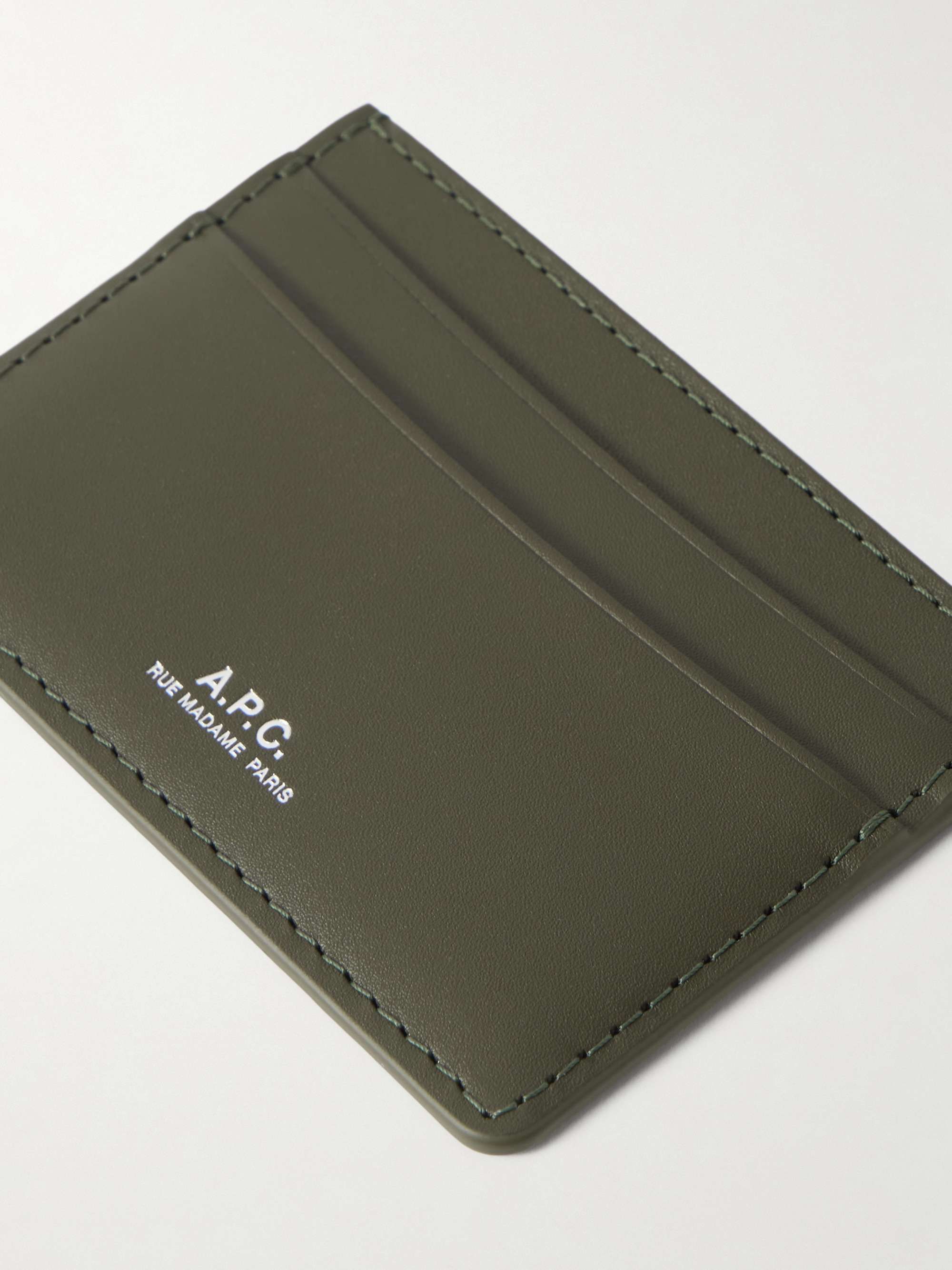 A.P.C. Andre Leather Cardholder