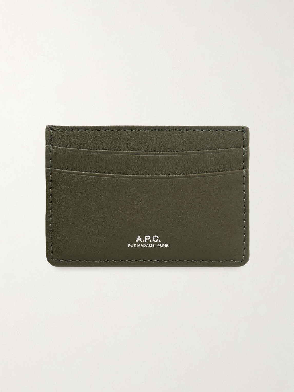 A.P.C. Andre Leather Cardholder - Men