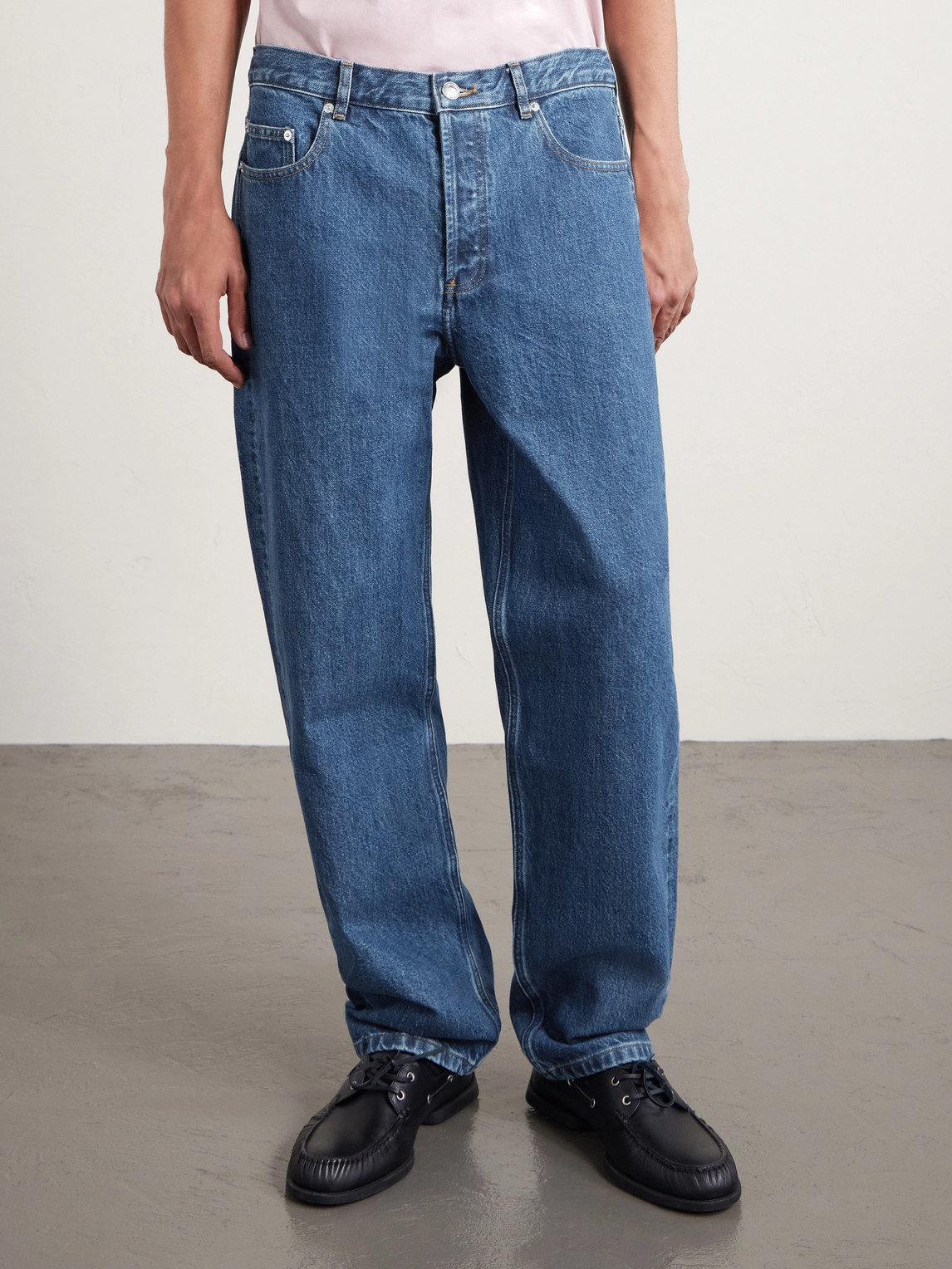  A.p.c. - Fairfax Wide-leg Jeans - Men - Blue - Uk/us 30 