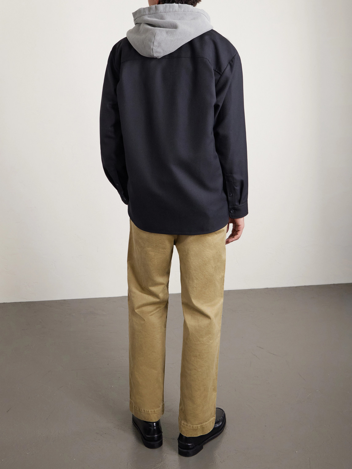 Apc A.p.c. Jackets Grey In Black