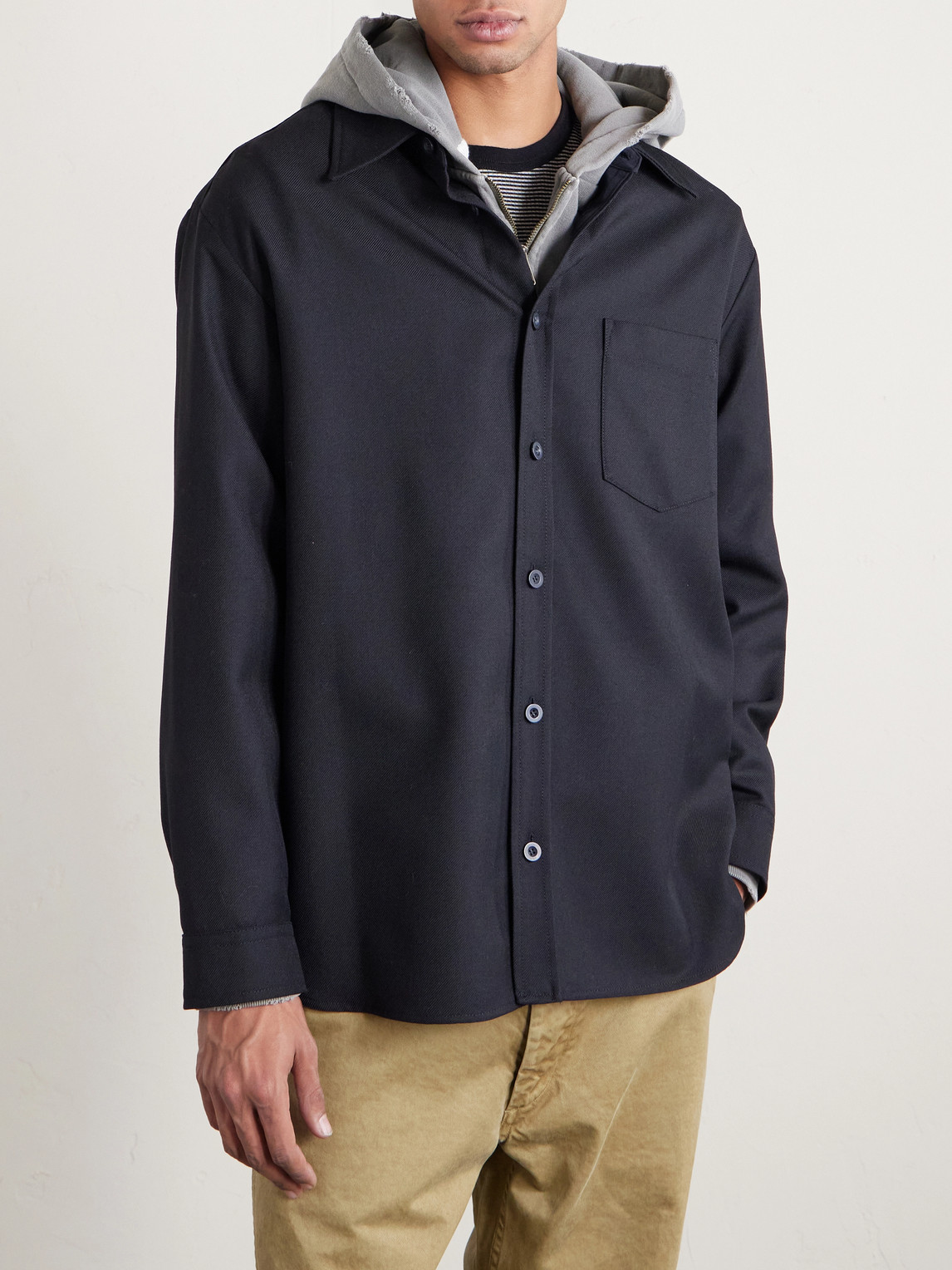 Apc A.p.c. Jackets Grey In Black