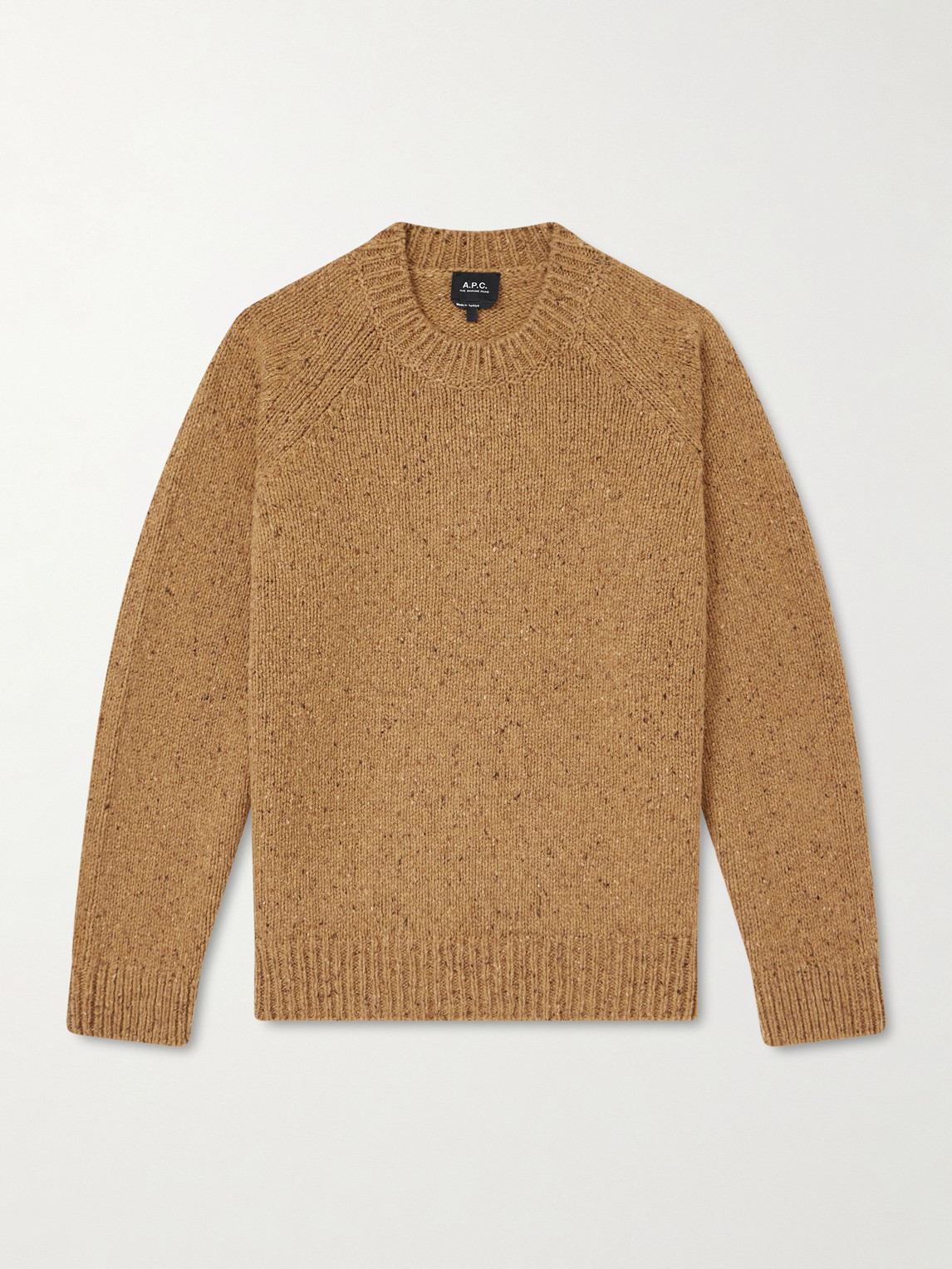 A.P.C. Harris Flecked Virgin Wool Sweater - Men