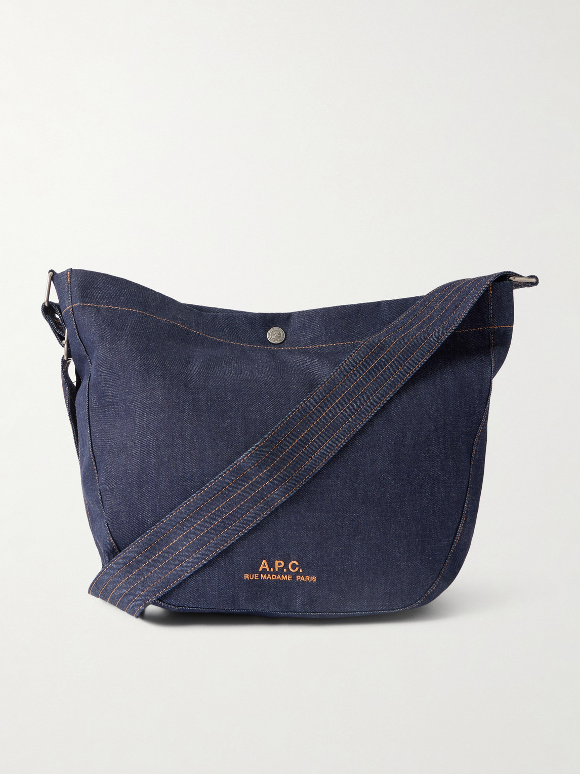 A.P.C. Journal Organic Denim Tote Bag - Men