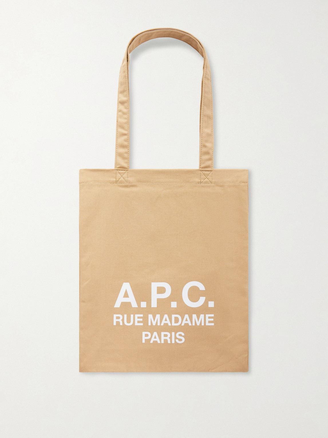 A.P.C. Lou Rue Madame 2.0 Logo-Print Canvas Tote Bag - Men