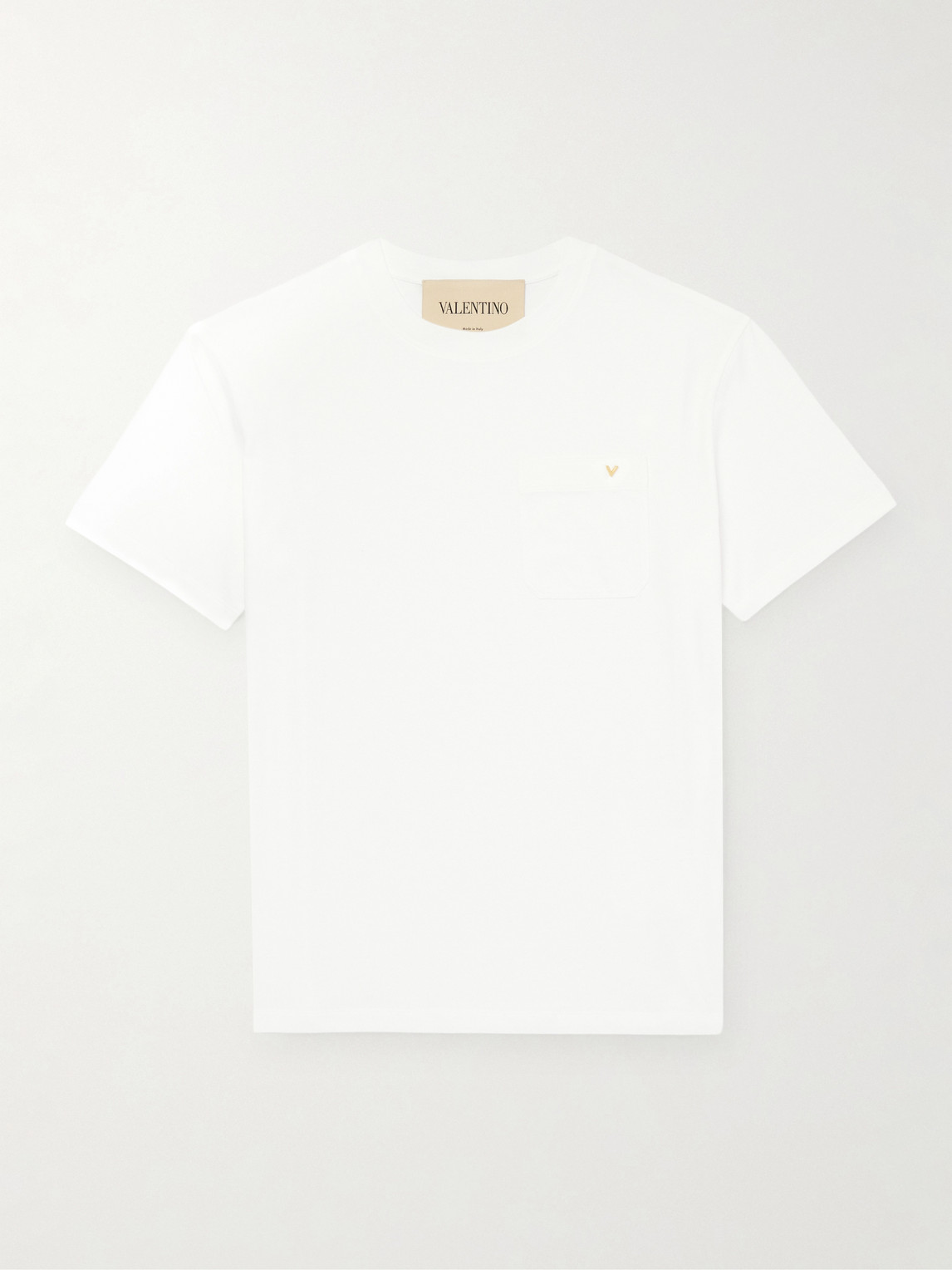 Valentino Garavani VGold Cotton-Jersey T-Shirt - Men